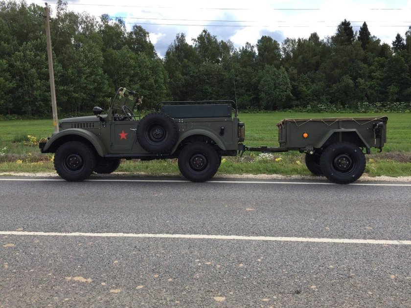 ГАЗ 69 прицеп
