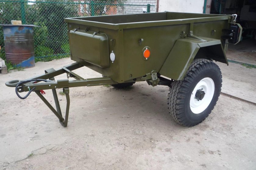 УАЗ 469 С прицепом