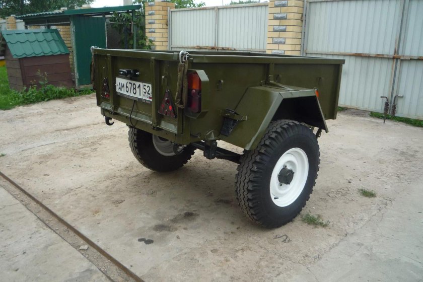 УАЗ прицеп ГАЗ 704