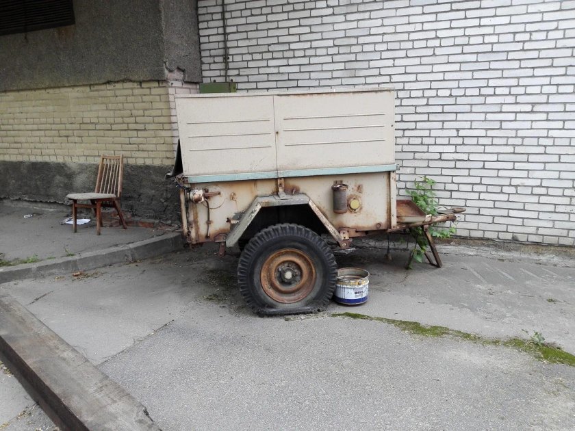 ГАЗ 3307 С прицепом