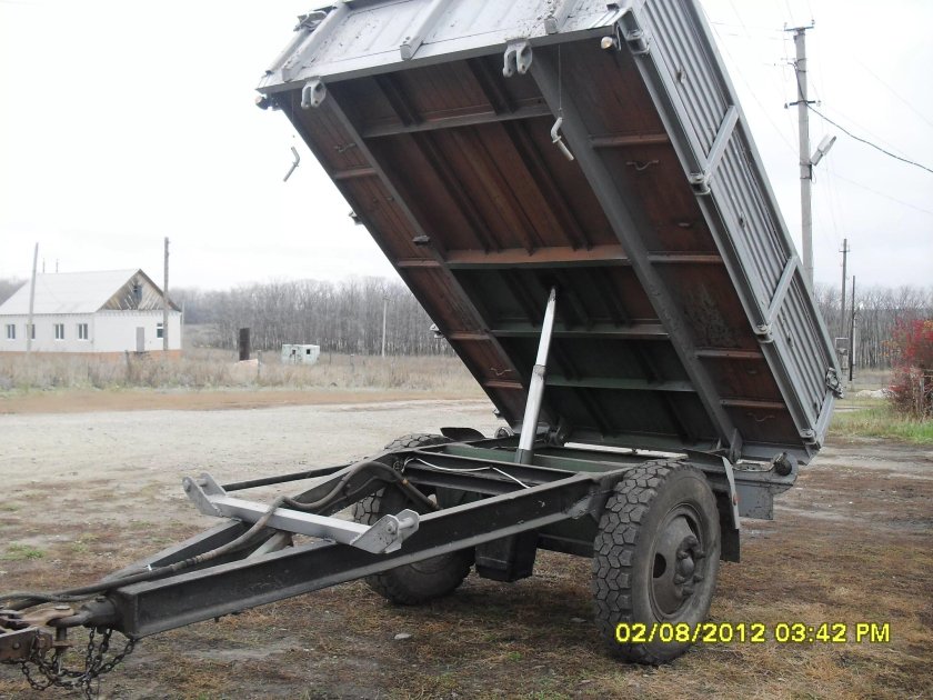 Прицеп ГАЗ 53 одноосный