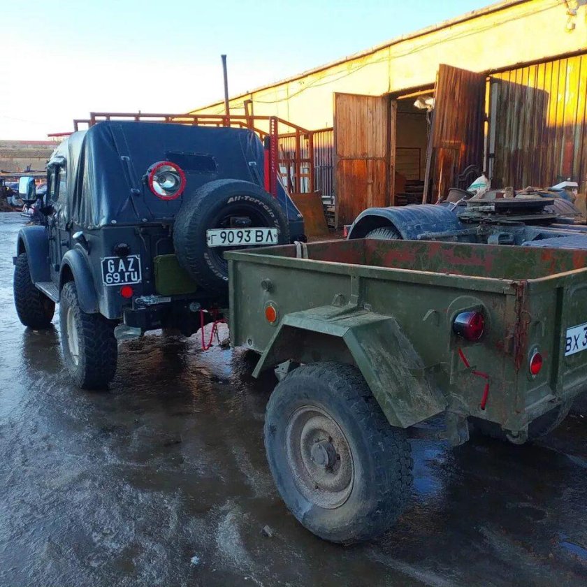 ГАЗ 704 прицеп номер шасси