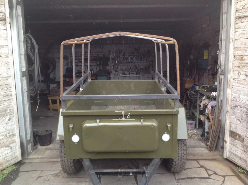 УАЗ 31514 С прицепом