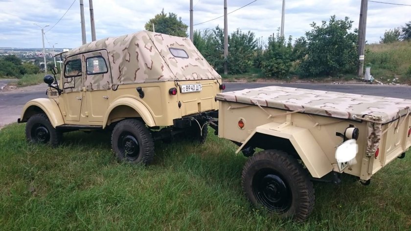 ГАЗ 69 прицеп