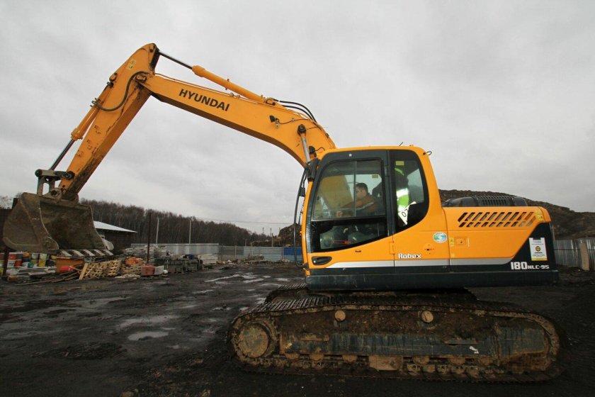 Экскаватор Hyundai r180w-9s