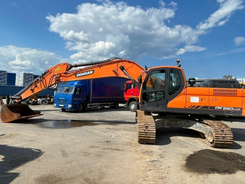 Экскаватор гусеничный Полесье