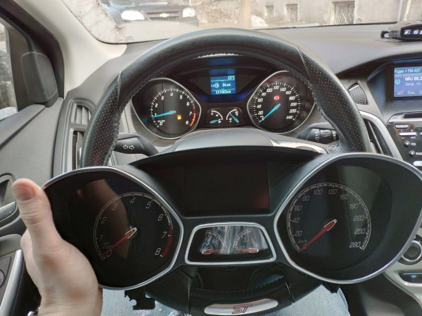 Форд фокус 3 приборная панель