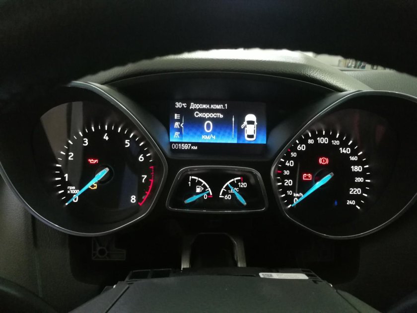 Приборка Ford Focus 3