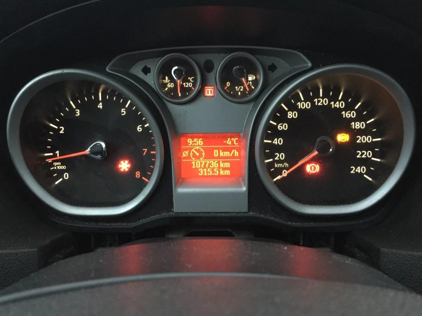 Приборная панель Форд фокус