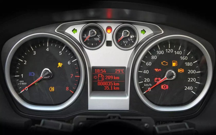 Индикация приборов Ford Focus 2