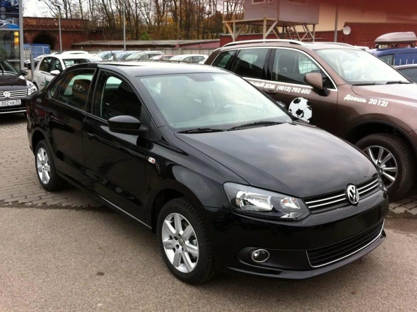 Фольксваген поло 2011 черный