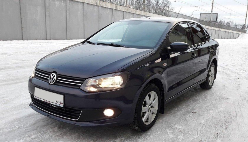 Фольксваген поло 2012 черный