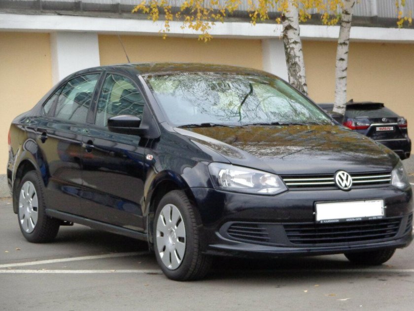 Фольксваген поло 2011 черный