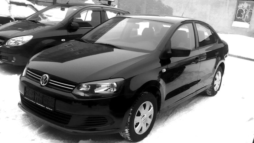 Фольксваген поло 2011 черный