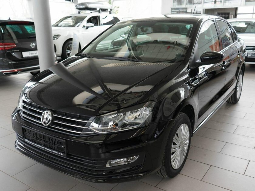 Фольксваген поло новый черный