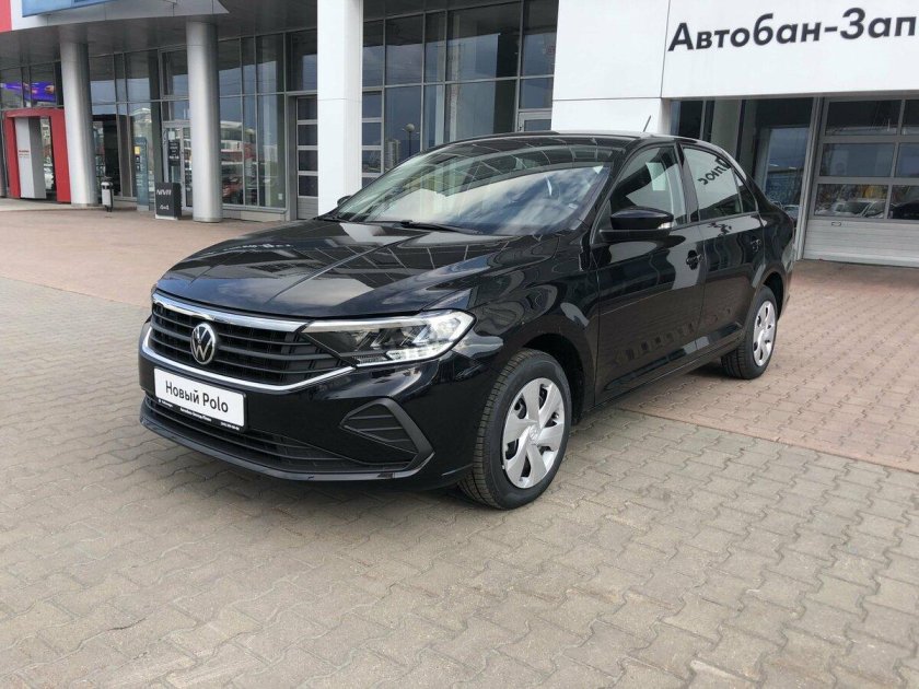 Volkswagen Polo 2020 черный