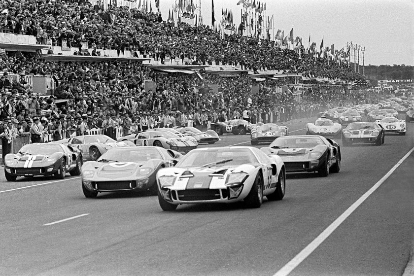 Ford gt40 le mans 1966