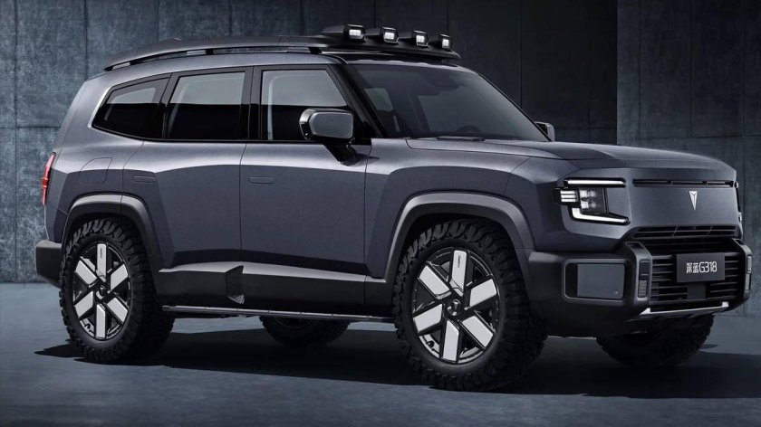 Брутальный китайский внедорожник