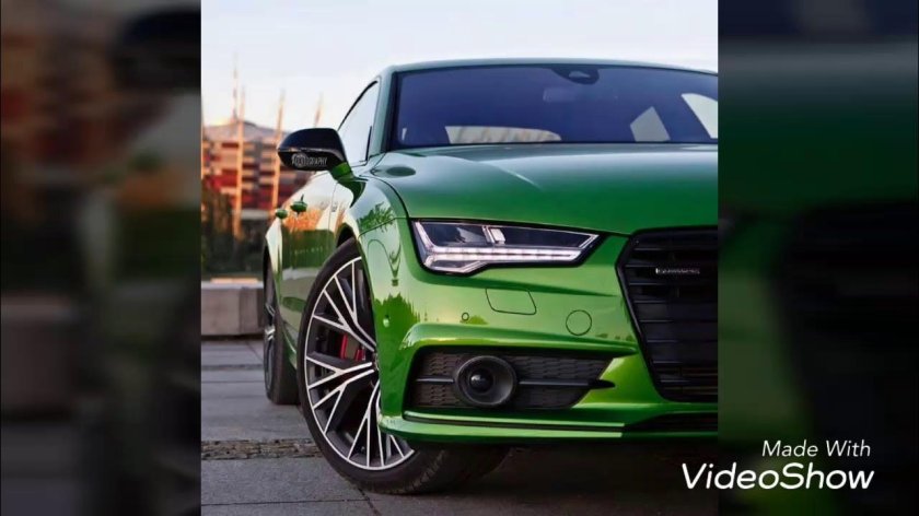 Audi rs7 Green