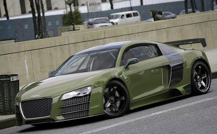 Audi r8 в 8