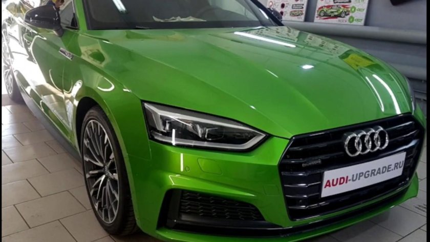 Audi a5 sportback green