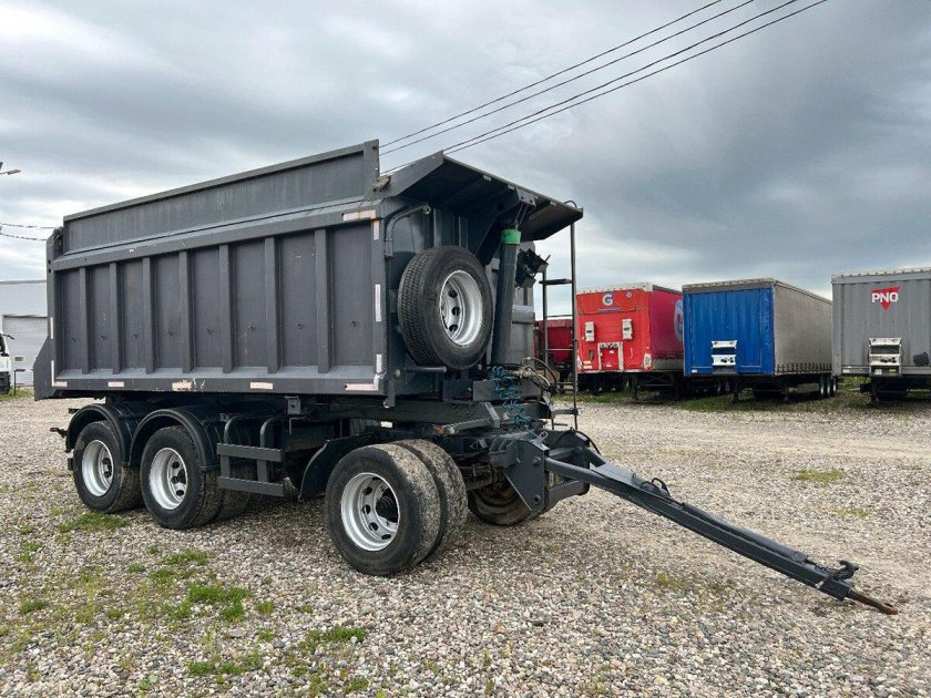 Самосвальный прицеп мега 18м3