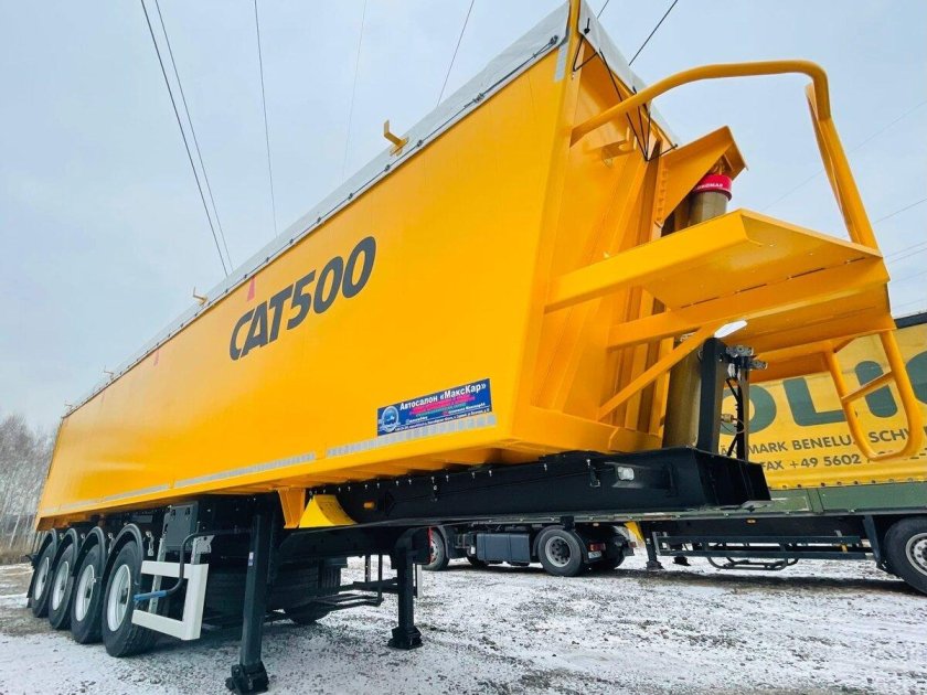 Полуприцеп зерновоз алюминиевый