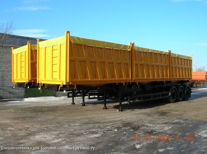 Сат 119м полуприцеп самосвальный