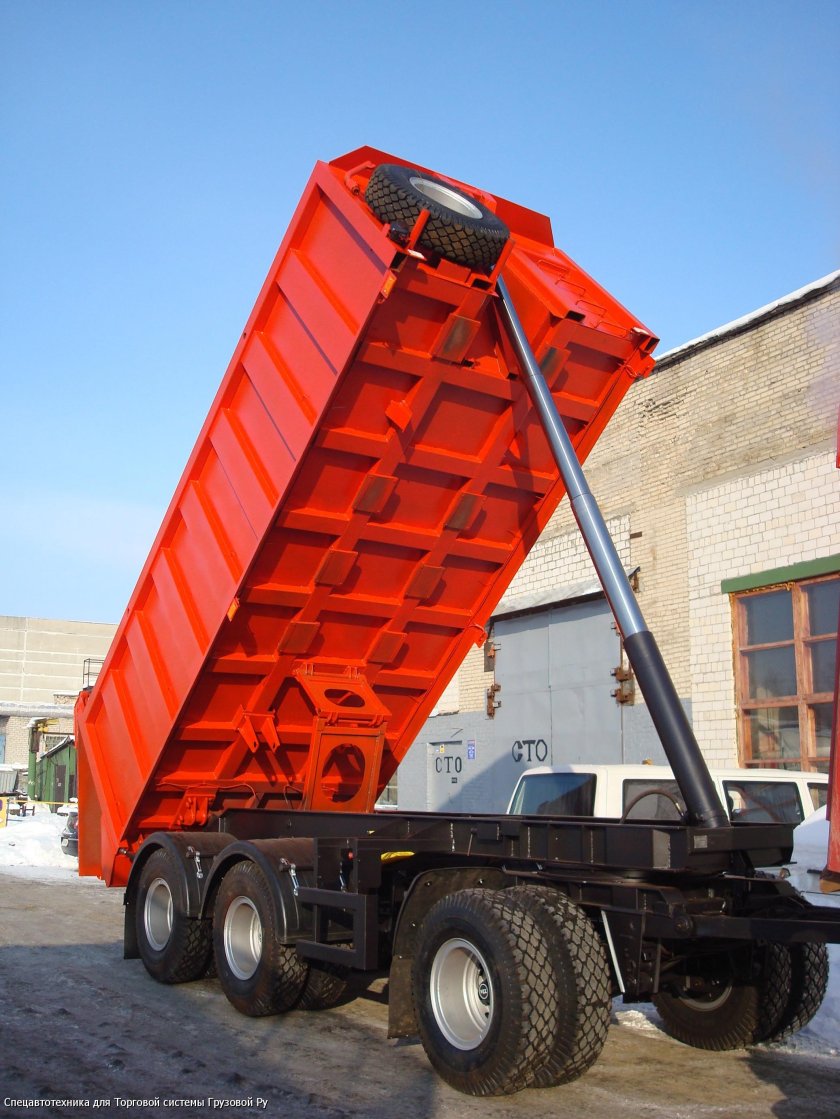 Прицеп самосвальный сат