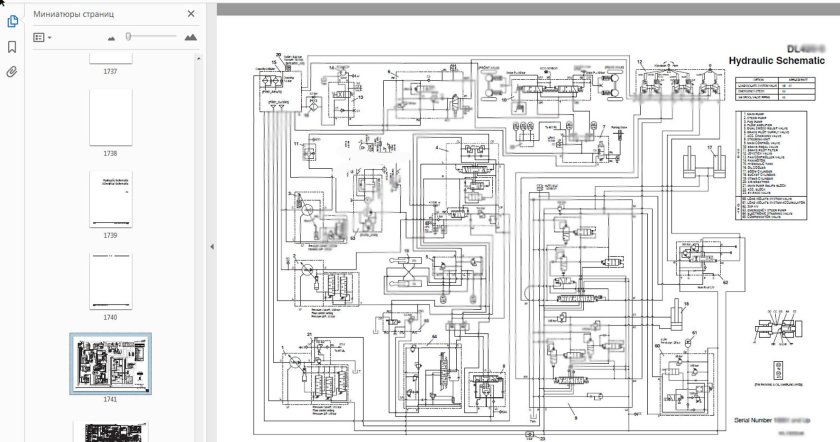 Гидравлическая схема экскаватор Дусан 225