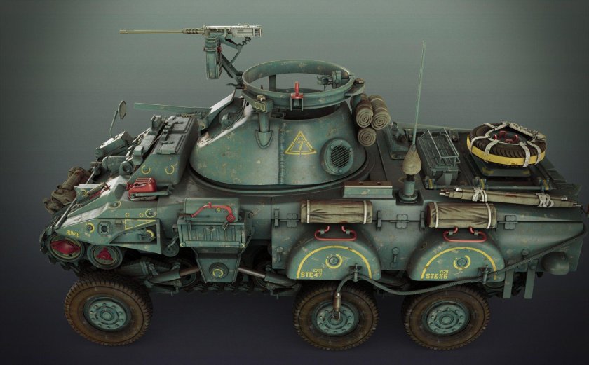 Дизельпанк танк