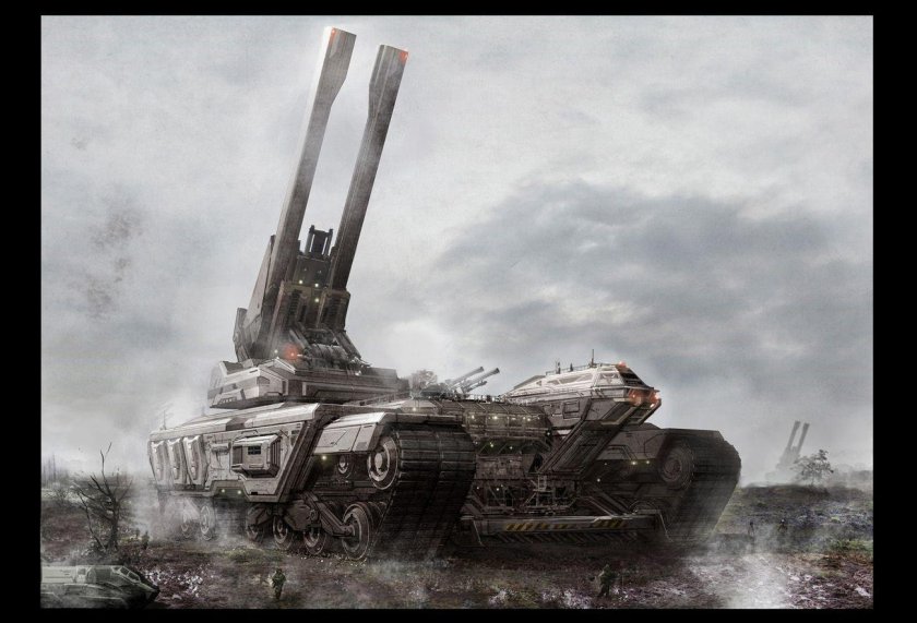 Дизельпанк гаубица