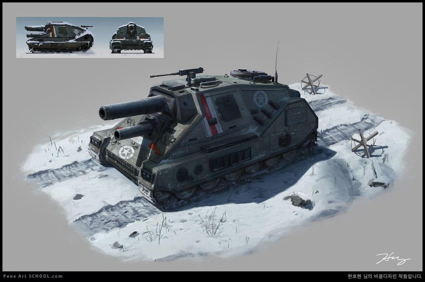 Дизельпанк танки