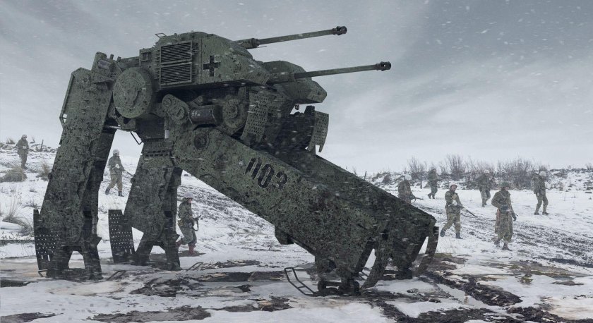 Кв 2 шагоход