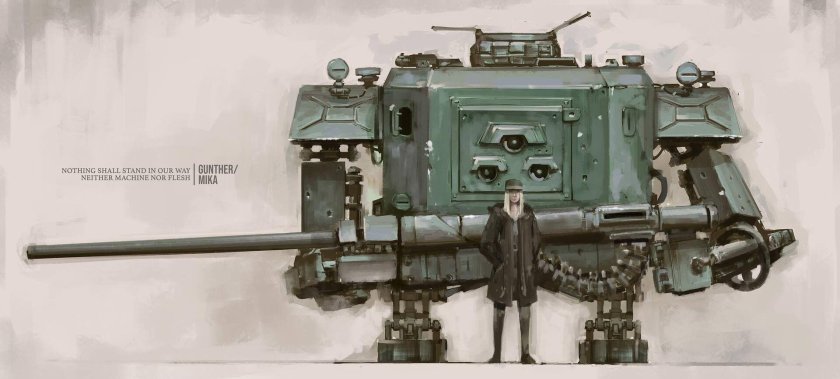 Бронепоезд дизельпанк