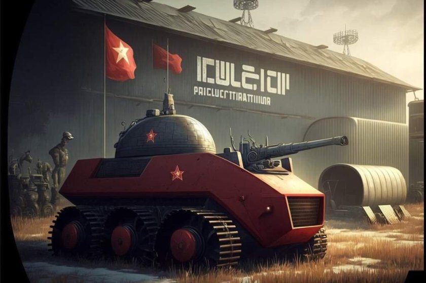 Советский дизельпанк Андрея Ткаченко