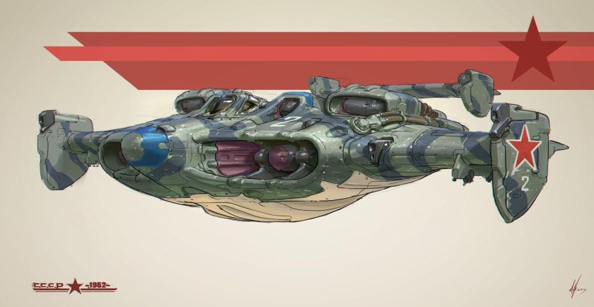 СССР будущего ретрофутуризм 1952