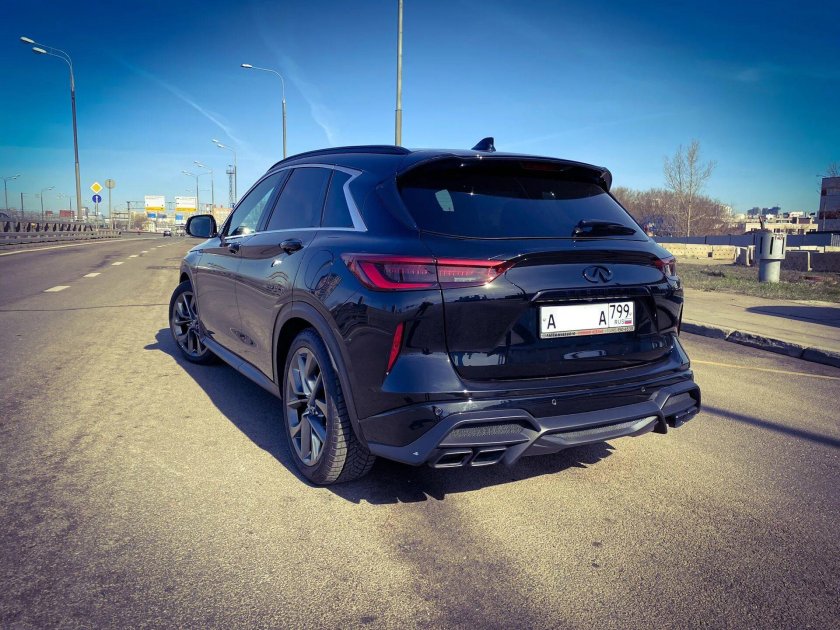 Инфинити qx50 антихром