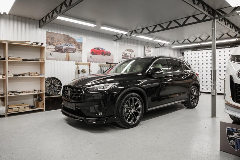 Антихром Infiniti qx50