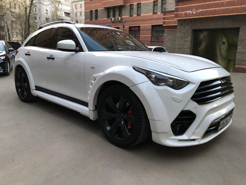 Infiniti qx70 обвес