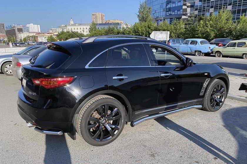 Инфинити qx50 2021 черная