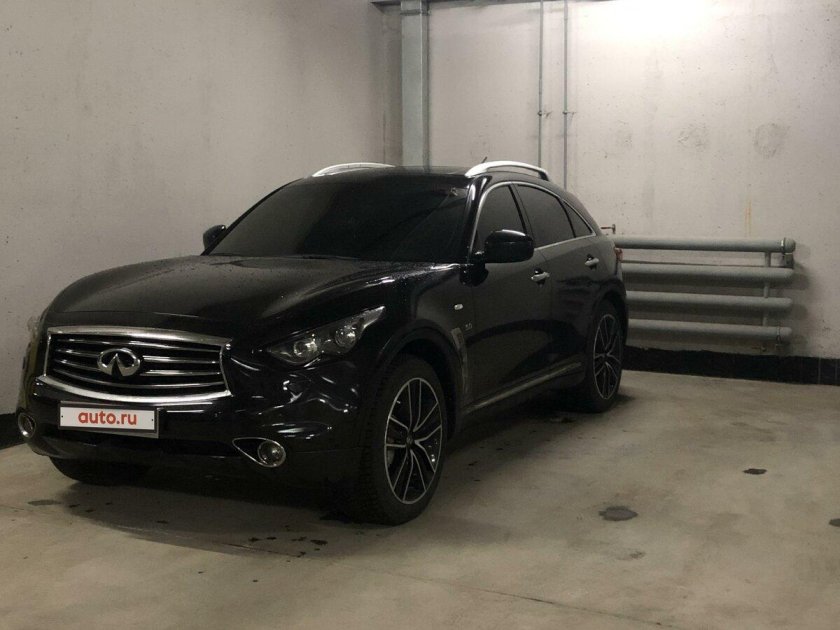 Инфинити qx70 антихром