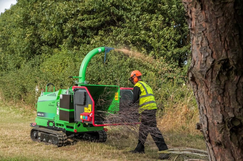 Дробилка древесины Greenmech