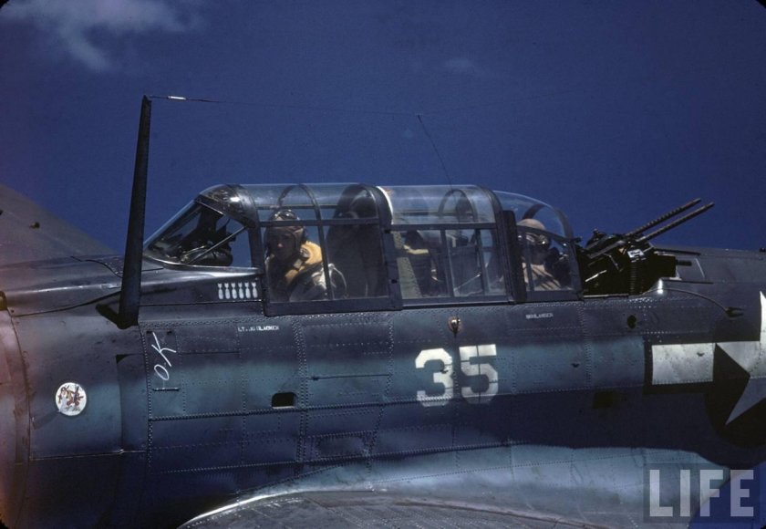 Самолет SBD-3 Dauntless