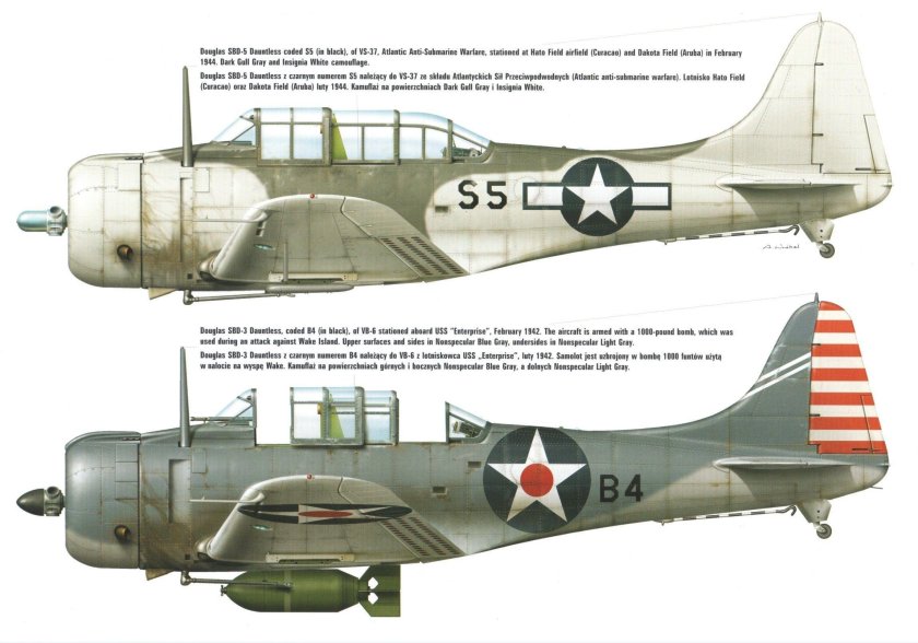 Самолет SBD-3 Dauntless