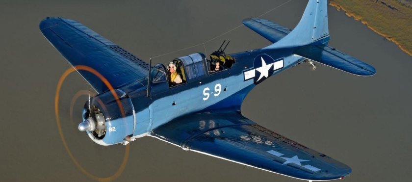 Самолет SBD-3 Dauntless