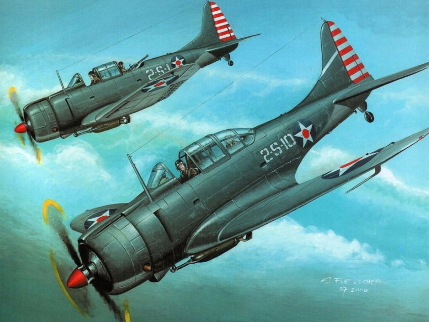 Истребитель Дуглас 1942