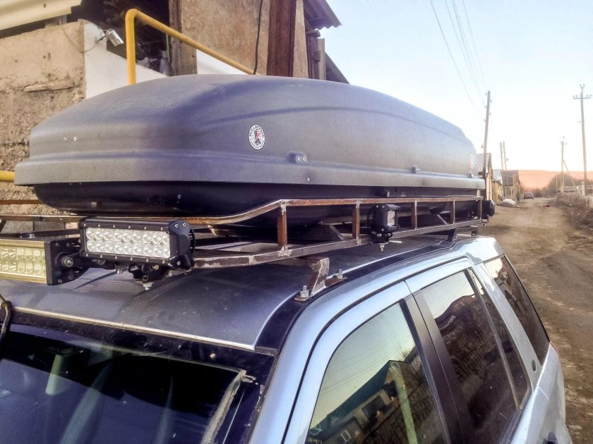 Экспедиционный багажник на Freelander 2