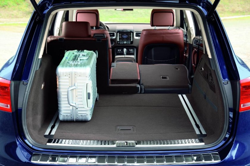 Фольксваген Туарег 2 багажник