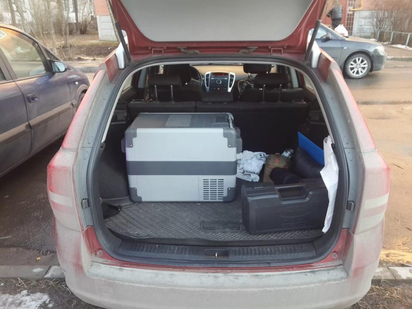 Холодильник в багажник автомобиля